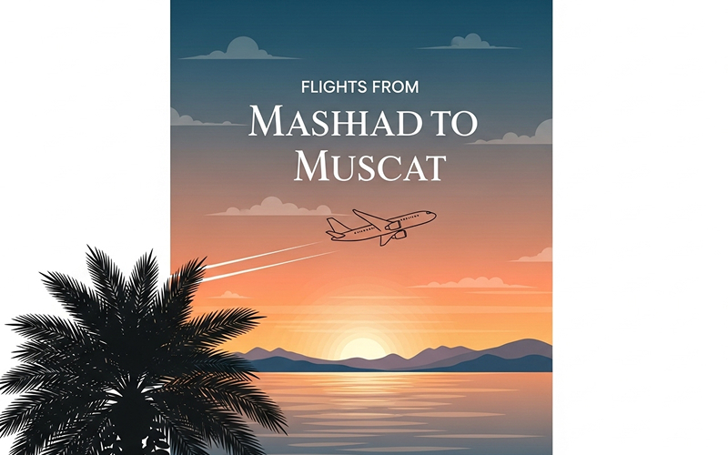 Flights from Mashhad to Muscat